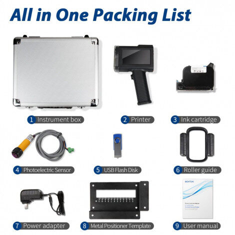 BENTSAI BT-HH6105B2 Handheld Inkjet Printer B2